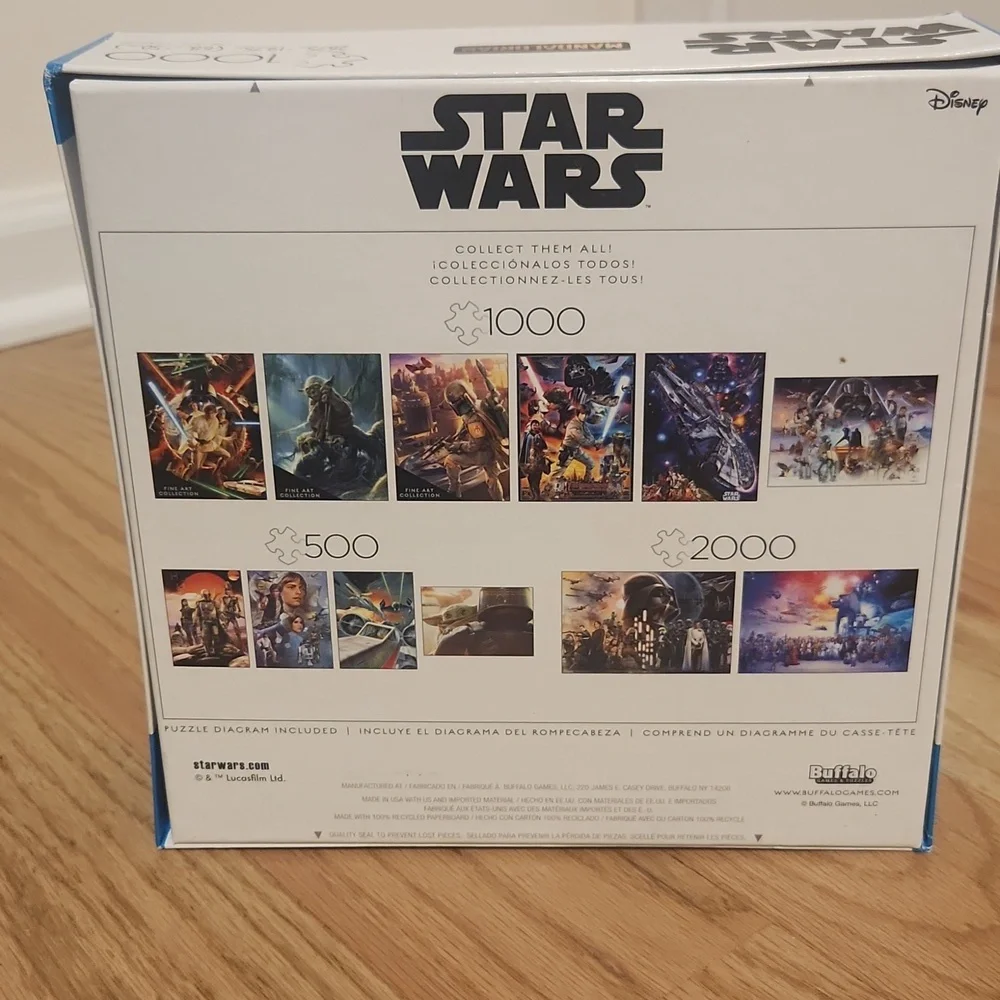 Star Wars Mandalorian Puzzle - 1000 Pieces